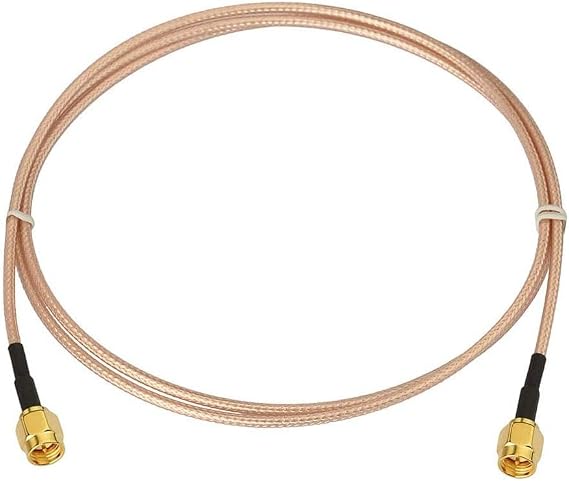 RF coaxial Coax Assembly SMA Male to SMA Male 3ft