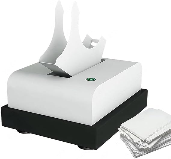 Automatic Paper Sorting Machine, for A4/A5/A6 Paper, 2800r/min High Speed Paper Aligner, Removal Paper Debris Toner and Static, for Organize Vouchers, Documents