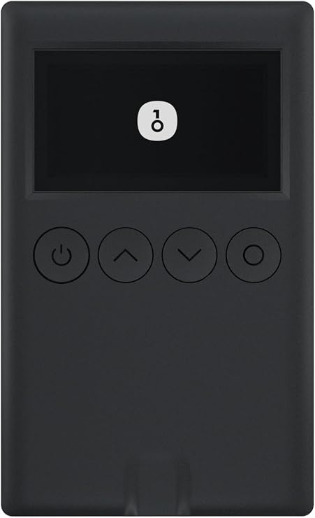 OneKey Classic 1S Digital Hardware Wallet, Black, LCD Display with 4 Button Operation