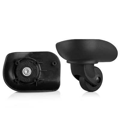 DL-W069# Mute Connected Spinner Wheels for Replacement Luggage Wheels Wear Silent Draw bar Box DIY 2 pcsSet