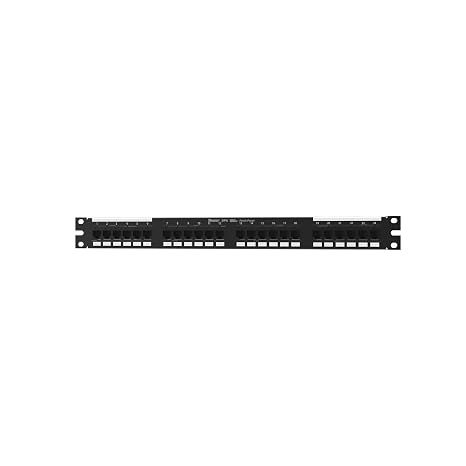 Panduit DP246X88TGY Category-6A 24-Port Flat Punchdown Patch Panel