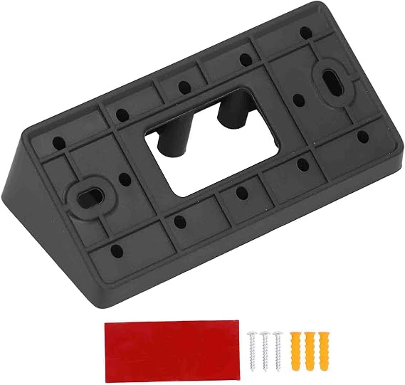 Gavigain Video Doorbell Corner Mount No Drill Adjustable Universal Camera Mount Holder Wedge Kit Fits Most Brands of Video Doorbells for Renters, Homeowners