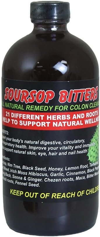Soursop Bitters 16 oz. Large Bottle