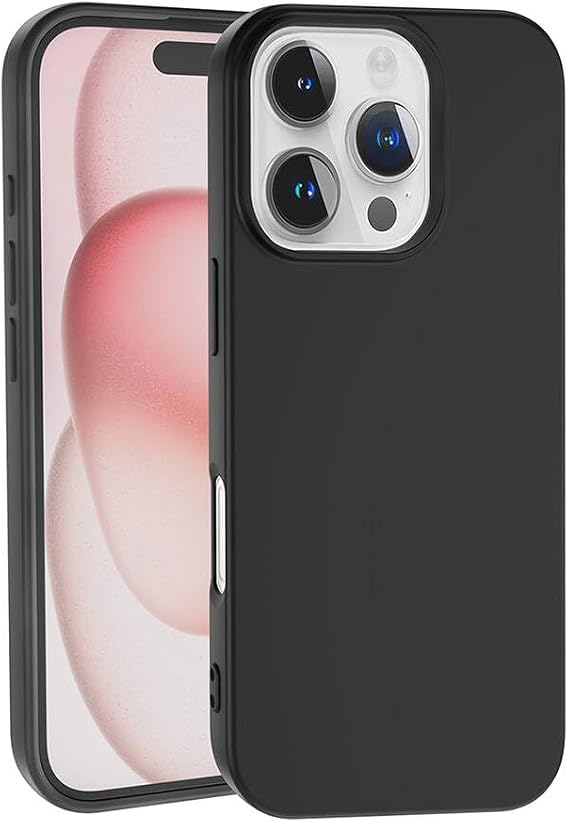 Spia Apple iPhone 16 Pro ile Uyumlu Kılıf Siyah Lansman Kapak Orijinal (Apple iPhone 16 Pro ile Uyumlu, Siyah)