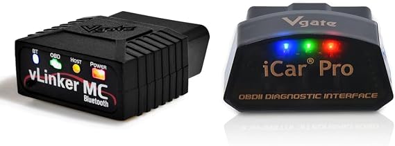 Vgate vLinker MC Bluetooth(ONLY Android) OBD2 Scanner & Vgate iCar Pro Bluetooth4.0(iOS, Android)
