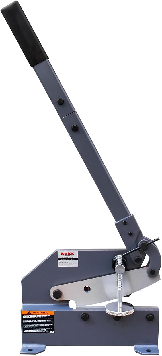 Manual Metal Shear, 8 in Bench Cutter KAKA INDUSTRIAL HS-8