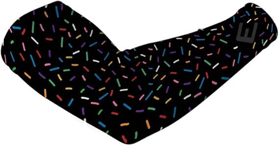 Elite Athletic Gear Sprinkles Compression Arm Sleeve - Youth & Adult Sizes - Sports & Fitness - Sold Individually