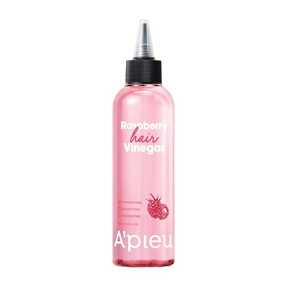 A'PIEU Raspberry Hair Vinegar Rinse for Scalp Clarifying & Shine
