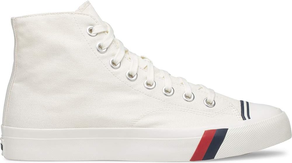 Keds Royal Hi Lace Up Fashion Sneaker, White, 3.5