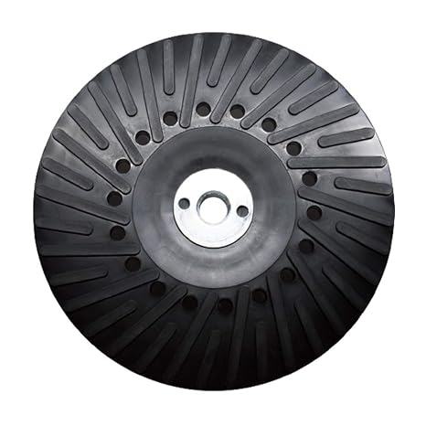 Benchmark Abrasives 7 Inch Sanding Disc Backing Pads, Resin Fiber Disc Polishing Pad for Grinding, Sanding, Stripping on Wood, Metal, 7/8" Arbor - Angle Grinder Attachments - Grinder Sanding Pad