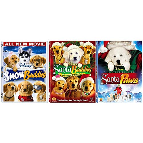 Air Buddies Christmas Collection: 3 Holiday Movies (Snow Buddies / Santa Buddies / The Search For Santa Paws)