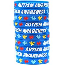 Autism Awareness Wristband Set - Choose 1 to 100 Bands