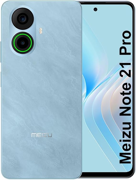 Meizu Note 21 Pro 4G LTE (256GB + 8GB) (Tmobile & Global Only) Android 14 NFC 64MP 6.78" 120Hz Octa Core 2.2GHZ (Hawkeye Blue)