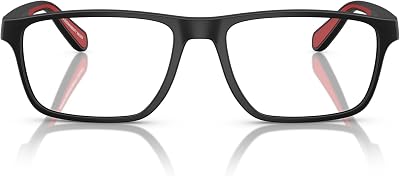 Emporio Armani EA3233 Prescription Eyewear Frames, Matte BlackDemo Lens, 54 mm