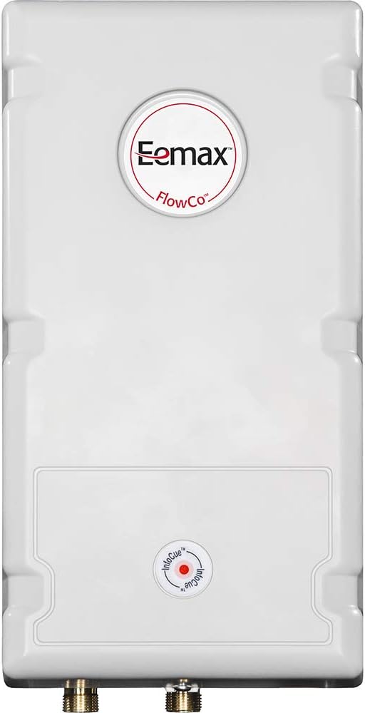 Eemax SPEX2412 FlowCo 2.4 Kilowatt 120 Volt Electric Point of Use Water Heater, White