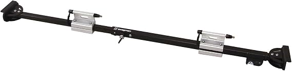 Swagman Pick Up Truck Bed Bike Rack Compression Fits on the edge of your Pick Up Truck Box, Fork Mount Carrier for 9mm Quick Release Bikes