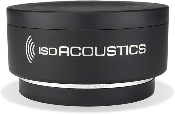 IsoAcoustics Iso-Puck Series Acoustic Isolators (Iso-Puck, 20 lbs max/Unit, 2-Pack)
