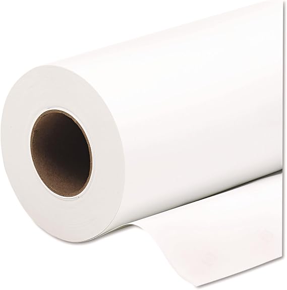 HP Everyday Pigment Ink Photo Paper Roll, 9.1 Mil, 60" X 100 Ft, Satin White