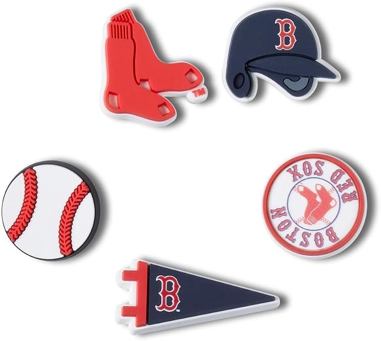 Crocs Unisex's Jibbitz MLB Baseball Multi Pack, Sports Shoe Charms
