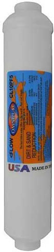 Omnipure CL10PF5-B Sediment Inline Water Filter