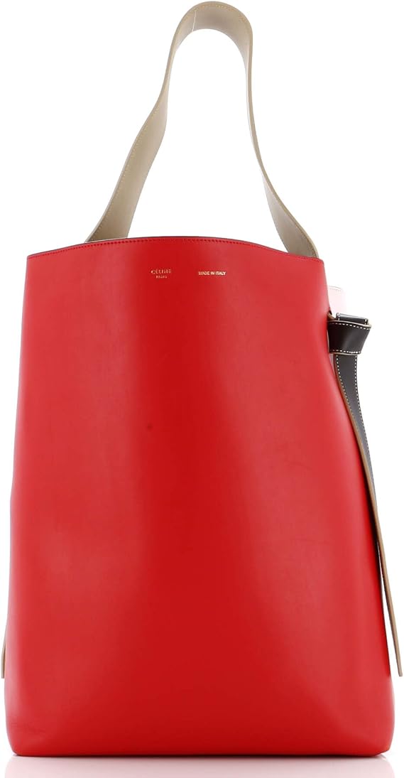 Pre-Loved Twisted Cabas Tote Calfskin Small, Multicolor