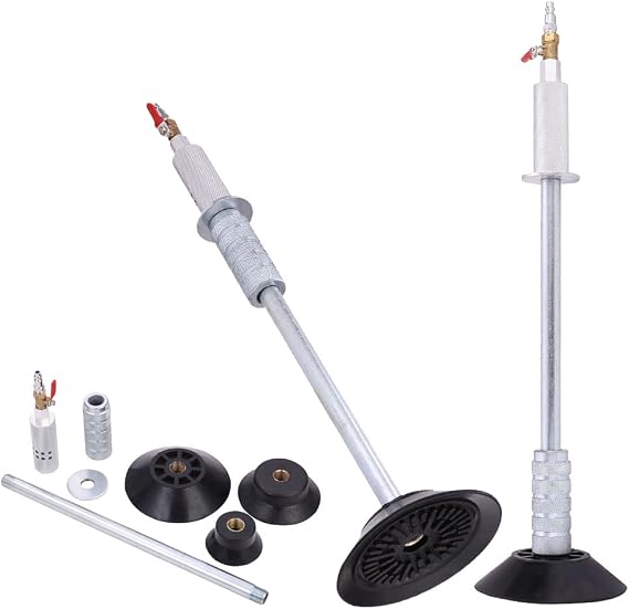 YYCKE Upgraded Car Dent Air Pneumatic Dent Puller Car Auto Body Repair 3PCS Suction Cup Slide Hammer Tool Kit Hammer Tools Hand Tool