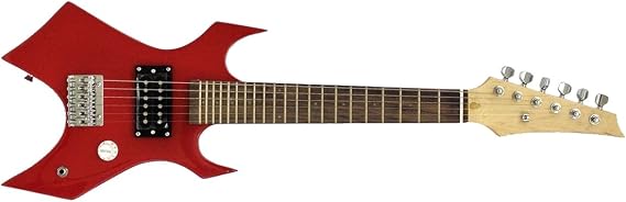 ELECTRIC GUITAR - RED 31" Small Kids Childrens MINI Rock Heavy Metal