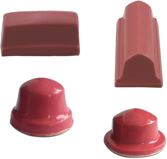 4 Pcs Pad Printing Rubber Head 1.2" 2" 3.6" Soft Silicone Pad BrandNew