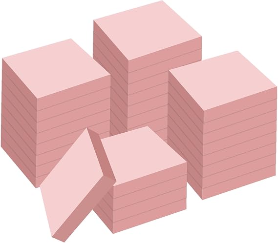 30PCS Pink Rubber Carving Blocks, 2"x2" Square Linoleum Blocks for Printmaking, Lino Sheets for Stamp Making & DIY Craft Projects