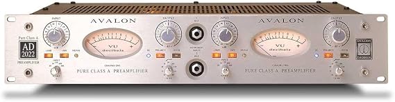 Avalon AD2022 Dual Channel Microphone Preamp