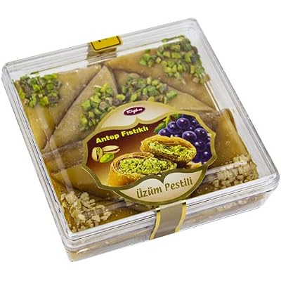 Tuğba Nuts Pistachio Walnut Pestil 180 Gr
