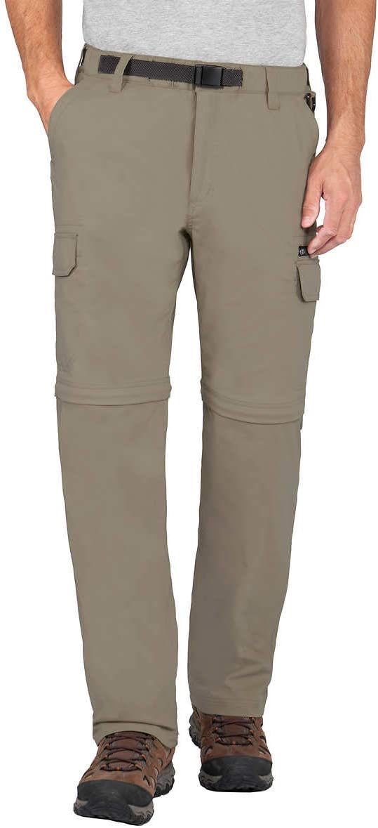 BC Clothing Mens Lightweight Convertible Stretch Cargo Pants & Shorts (Sand, Mx30)