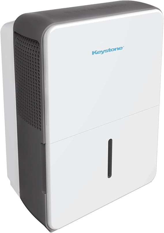 Keystone 50-Pint Dehumidifier with Built-in Pump, up to 4,500 Sq. Ft.