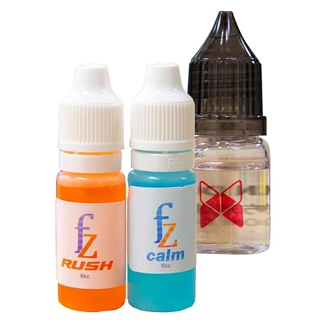 FZ Calm + Rush Speed Cube Lubricant 10cc & 10cc - 5cc X-Man Designs Speed Cube Lubricant Set of 3