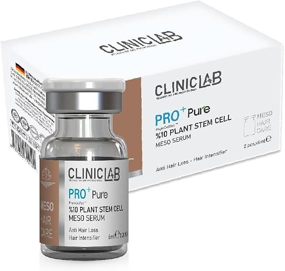 Saç Köklerini Uyarıcı%10 Bitkisel Kök Hücre Içeren Meso Serum 6 ml X 2 Adet