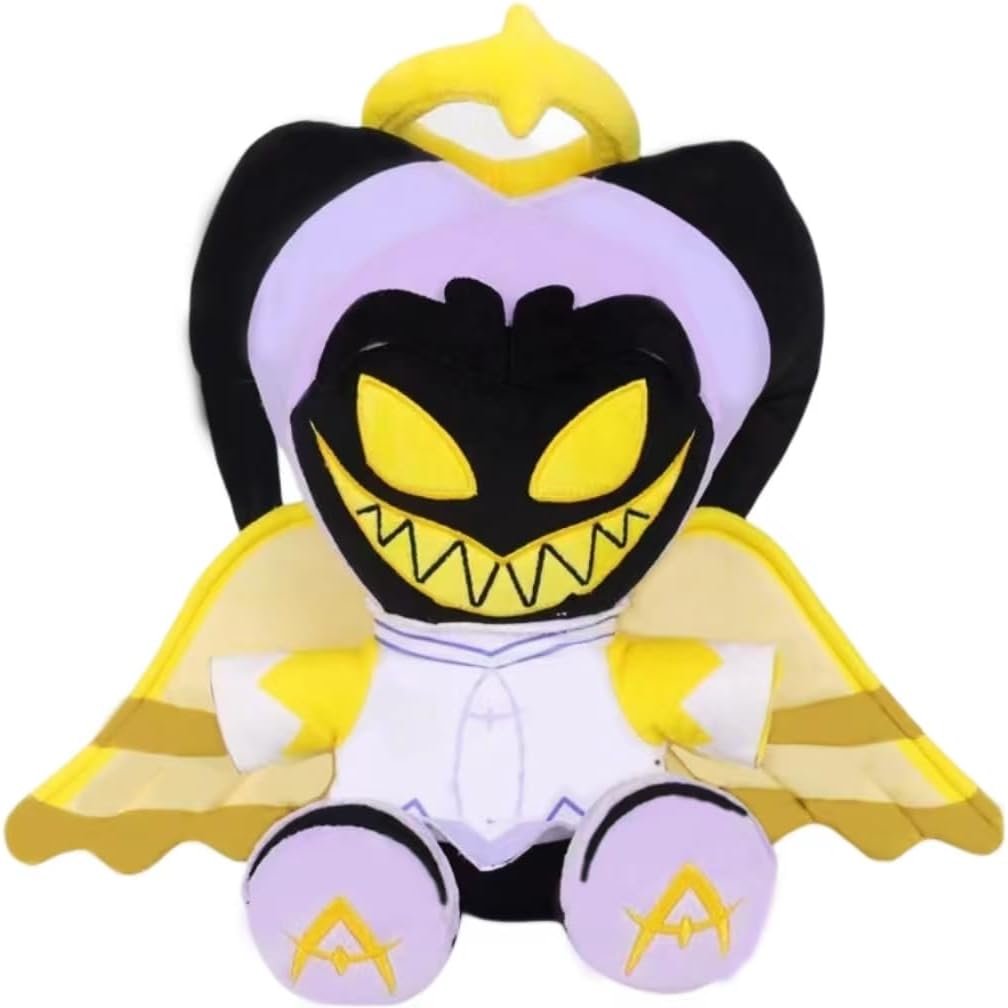 2024 Hazbin Hotel Plush Stuffed Animal Cute Hasbin Hotel Character Doll Soft Plush Kids Adult Birthday Cartoon Game Lovers Gift Adam