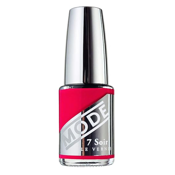 MODE Red Hot Rouge Nail Polish, Le Vernis Nail Lacquer, 1000 Kisses Deep