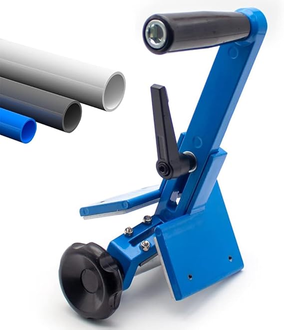 Plastic Pipe Chamfering Tool - 1.5-6.3in PPR/PE/PVC Pipe Reamer for Round Tube Plastic Pipes - Specific Chamfering Device (25-160mm)