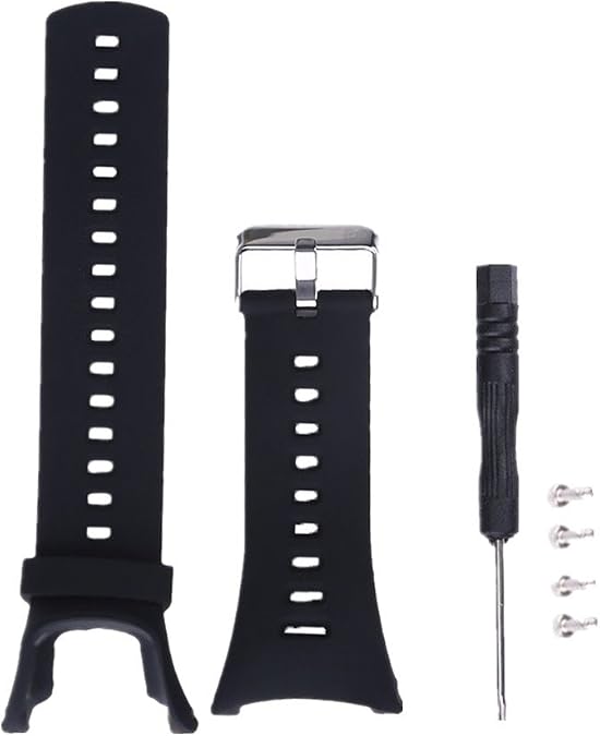 Muovrto Watch Band for Suunto Ambit 2/Ambit 2S/2R/Ambit 2 Sapphire, Silicone Replacement Band Strap for Suunto Ambit 3 Peak/Ambit 3 Run