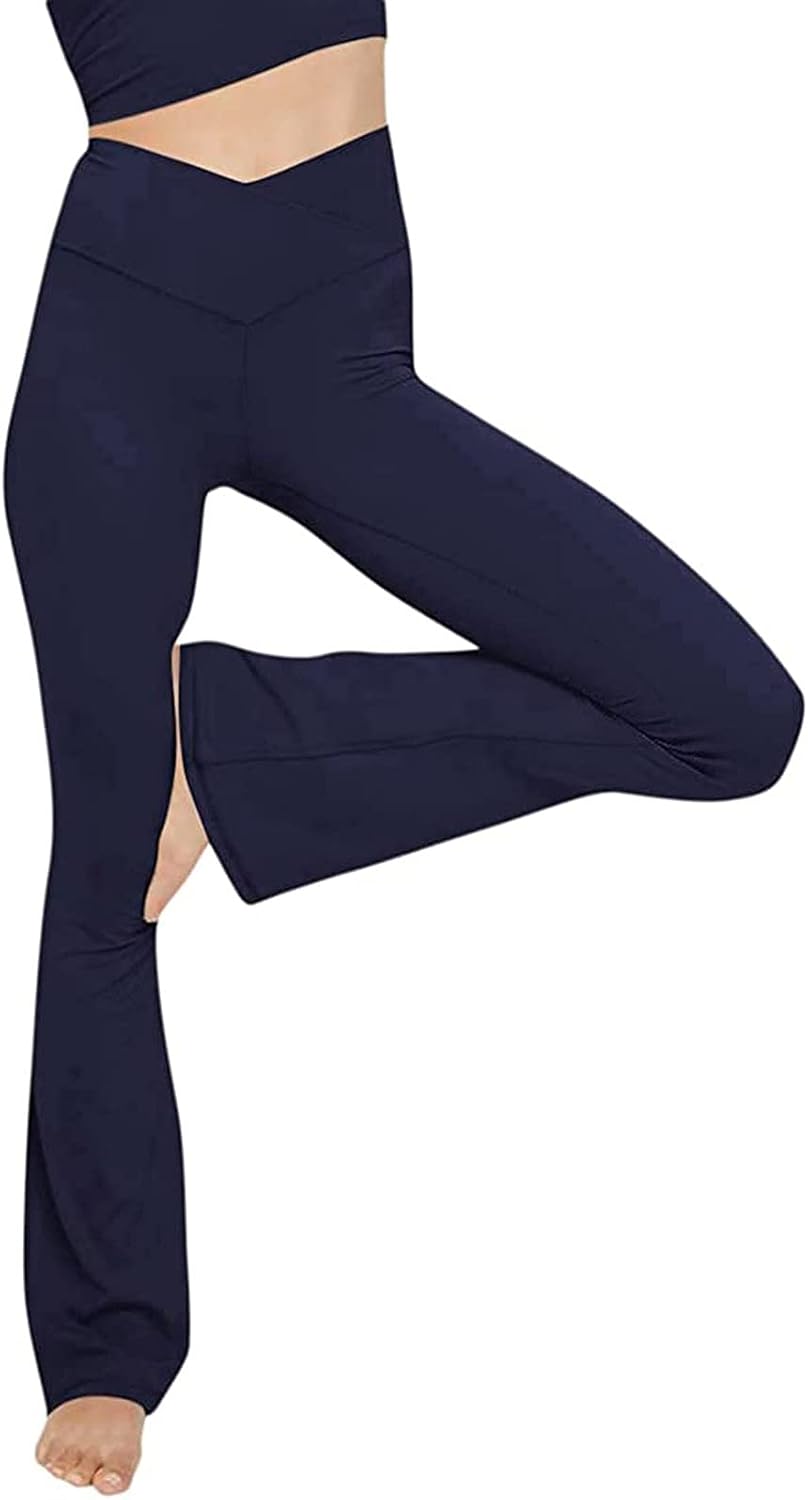 Cross Waist Leggings Criss Cross Leggings Aerie Crossover Dupe Cross Waist Flare Leggings V Cut Leggings Boot Yoga Pant