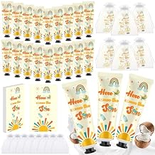 24 Sets Here  The Son Baby Shower Hand Cream Bulk Sunshine Baby Shower Favors Hand Cream for Guests Travel Size Lotion with Organza Bags