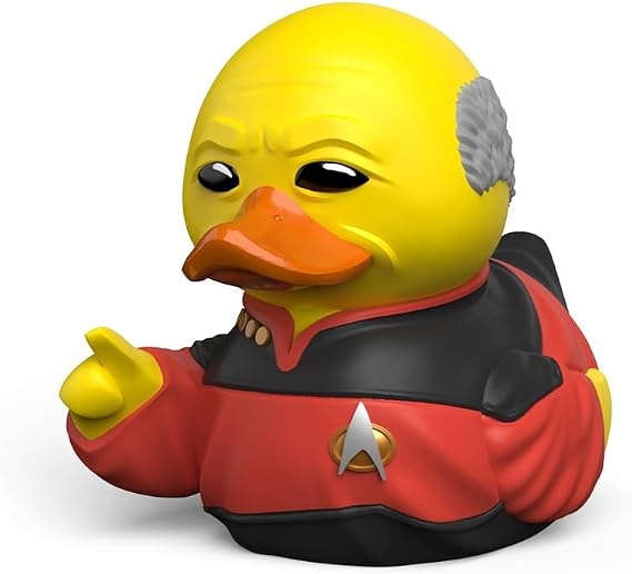 TUBBZ Mini Jean-Luc Picard Collectible Vinyl Rubber Duck Figure - Official Star Trek Merchandise - Sci-Fi TV, Movies & Video Games