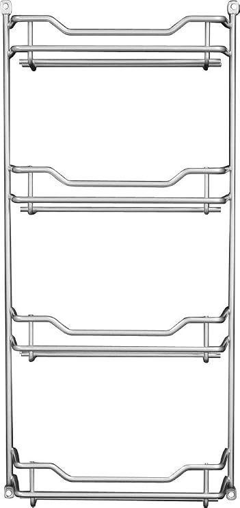 Fuchs Spice Rack Spice Storage Kitchen Shelf for 12 Spice Jars Multi-Level Shelf Wall Shelf Ideal as Kitchen Wall Shelf Quantity: 1 Piece (spices not included)