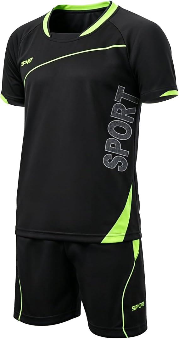 Football Kits for Boys, Kids Football Kit Soccer Jersey Set Costume Kids, Training Shirts And Shorts Set, Gifts for Boys 4-13 Years