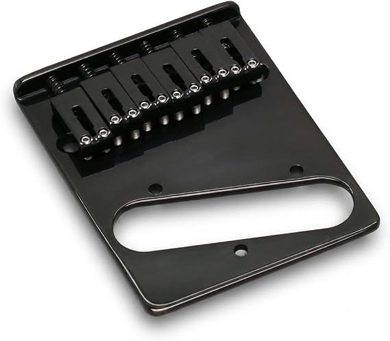 Modern Bridge for Telecaster, Gotoh - Black PGTC-202B