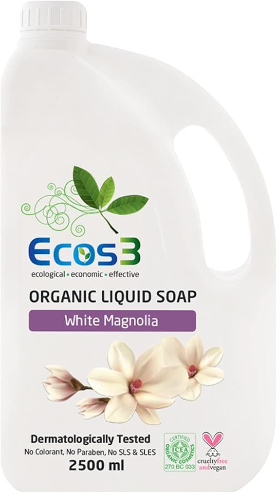 Ecos3 Organik Sıvı Sabun Seti (2 X 2,5 Lt) SET