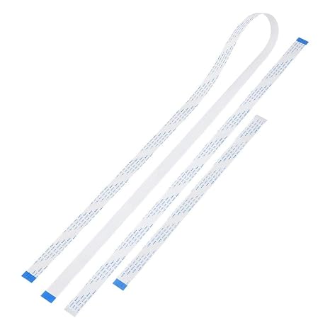 Fafeicy 3PCS/Set FFC Cables,15 Pin 30cm 50cm 100cm FFC Ribbon Flexible Flat Cable for Module Camera Extension FFC Cable