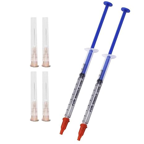 Conductive Silver Paint Pen,2 pcs 0.5ml Electrically Conductive Adhesive Conductive Adhesive Conductive Pen Electronic Soldering Welding Tool for Electronics Repair Applications