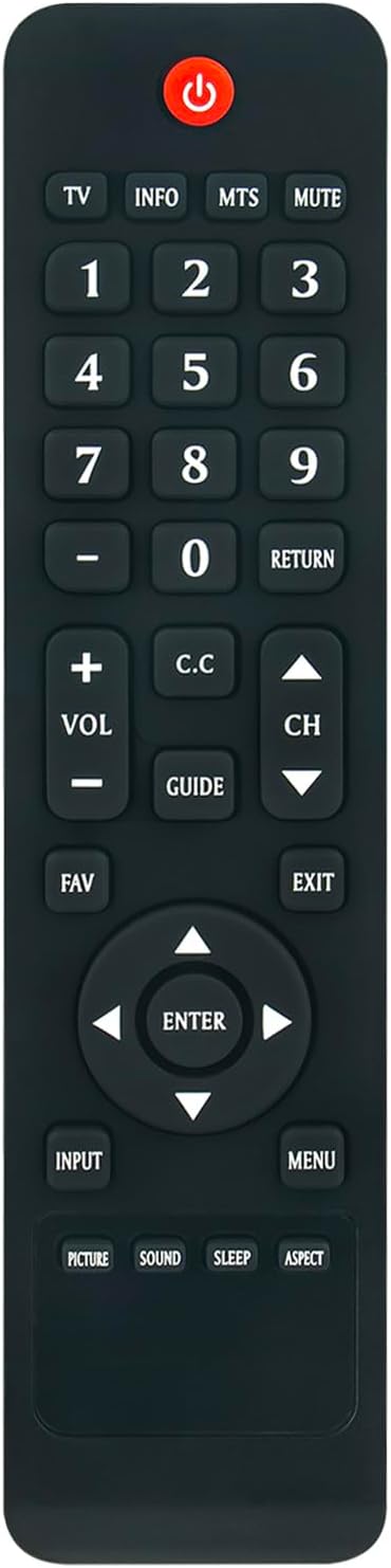 RC00295P Replaced Remote fit for ViewSonic LED LCD TV VT2755LED VT2756-L