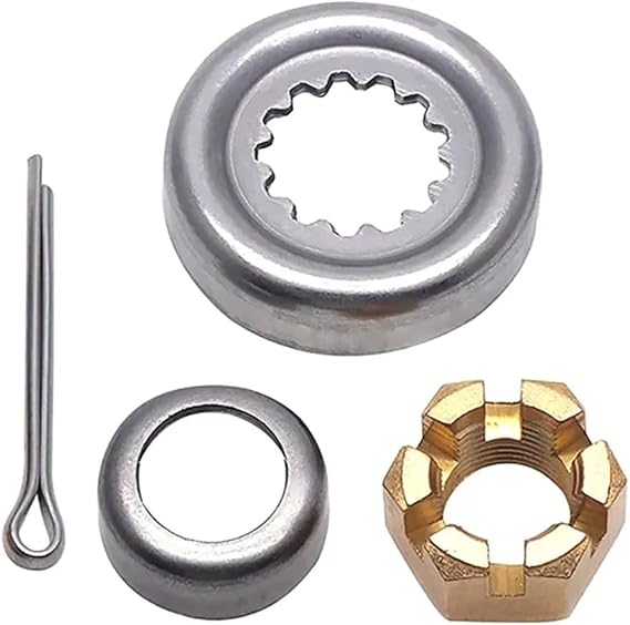 66T-W4599 Propeller Spacer Kit for Outboard Motors F30-F60 - Compatible with Hidea, Parsun, 90171-16011, Castle Nut 903